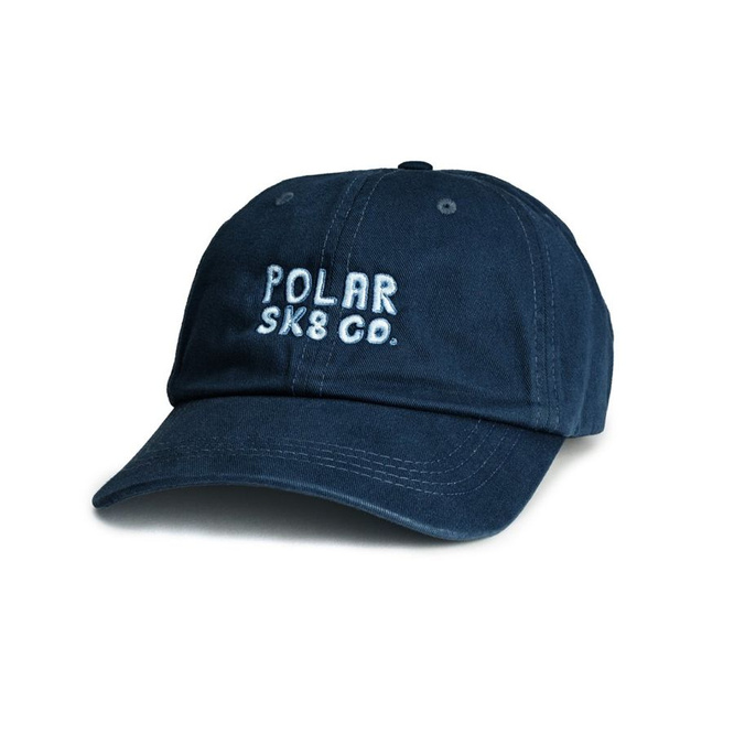 POLAR SKATE CO. BASIC HAT POLAR SK8 CO. CAP (NAVY)
