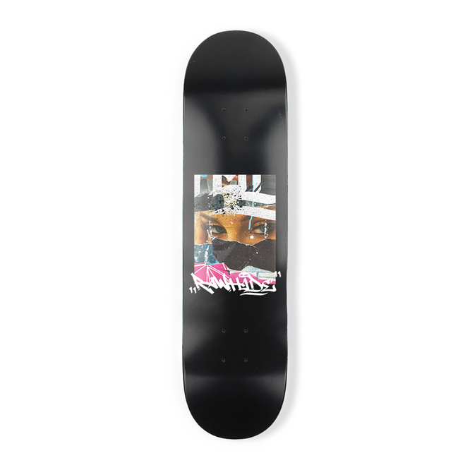 Raw Hide Vision Skateboard (Black)
