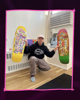 Deska Krooked Skateboarding Skateshop Day 2024 Color My Friends (Hand Numbered) 9.81" x 32.06"