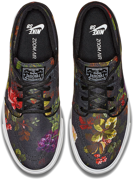 Buty Nike SB Zoom Stefan Janoski CNVS (Black / Floral)