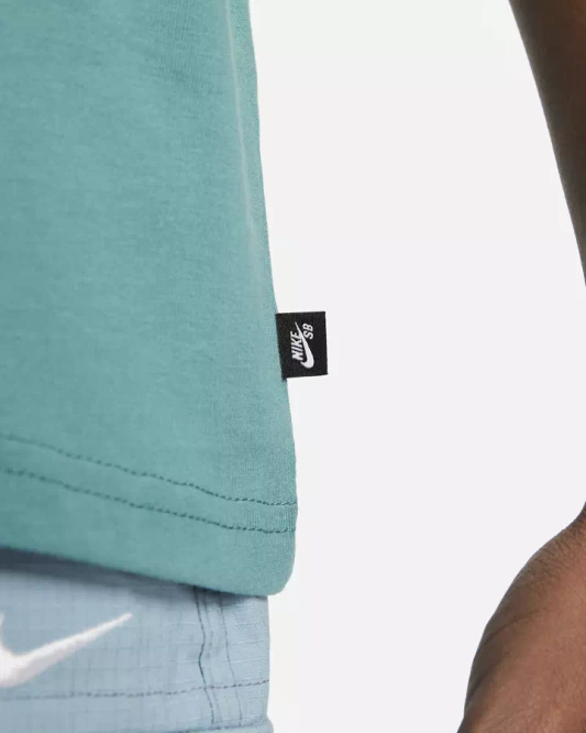 Nike SB Logo Skate Tee (Mineral Teal/White)