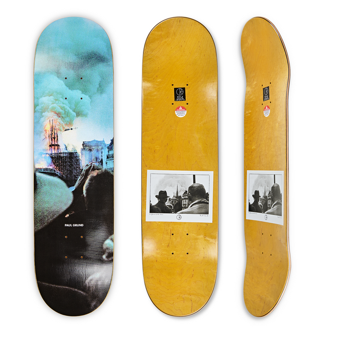 Polar Skate Co. board Paul Grund Notre Dame (Slick) 8.125"