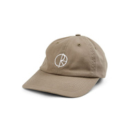 Polar Skate Co. Cap Stroke Logo Cap (Khaki)