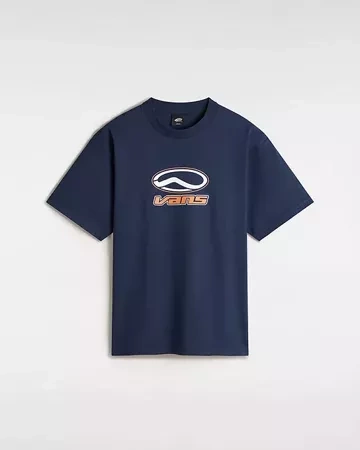 Vans Off The Wall™ II Loose Skate Classics Tee (Dress Blues)