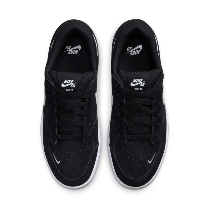 Nike SB Force 58 (Black / White / Black)