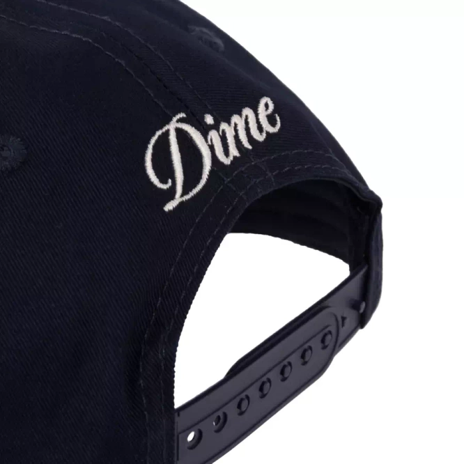 Dime Cursive D Baseball Cap (Royal Navy)