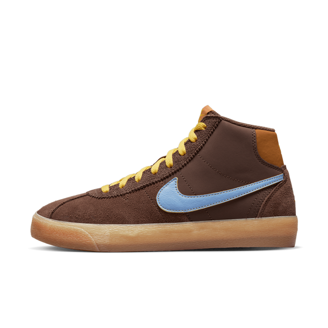 Nike SB x Why So Sad? Bruin High Premium (Light Chocolate / Light Blue / Monarch)