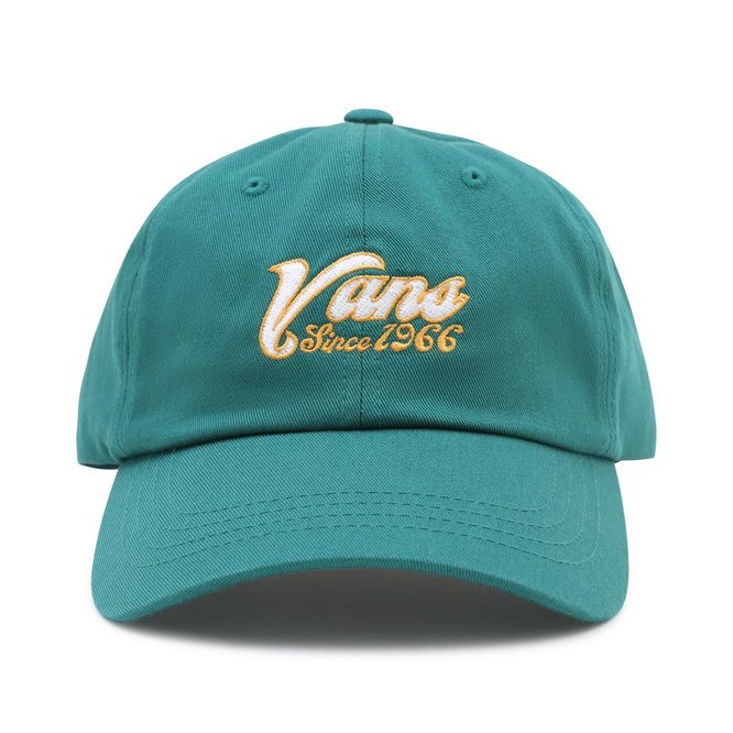 Vans Wilbar Curved Bill Jockey Hat (Bottle Green)