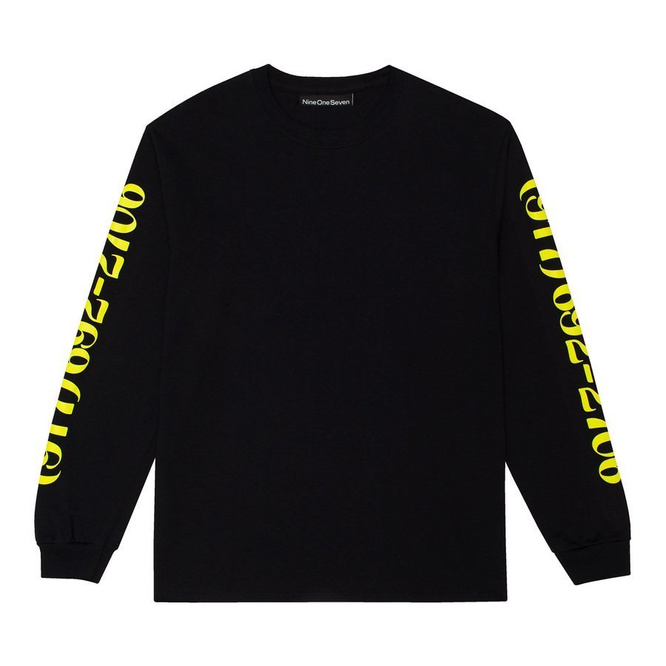 Call Me 917 Diatlone Long Sleeve T-shirt (Black)