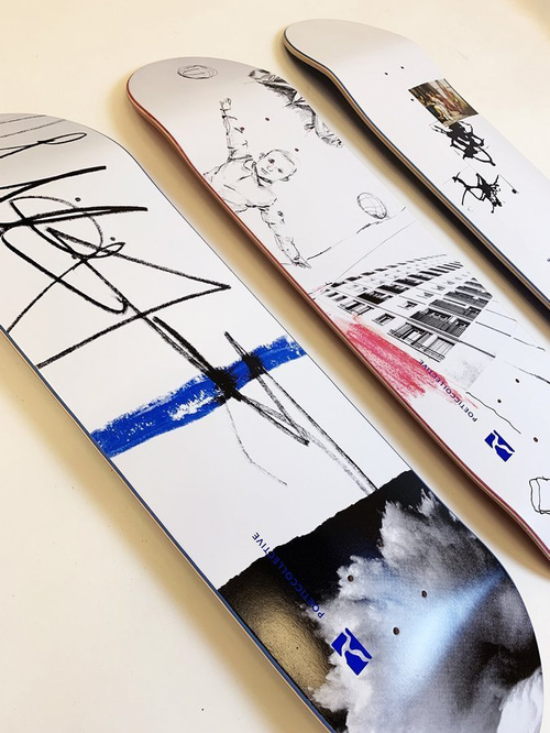 Poetic Collective Sketch / Facade board 8.0"