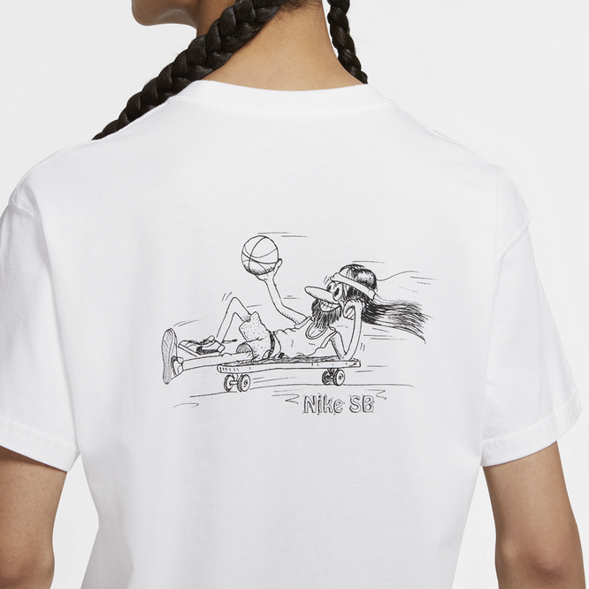 Nike SB Duder Tee (White/Black)