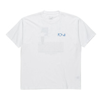 POLAR SKATE CO. T-SHIRT HANGING A PAINTING TEE (WHITE)