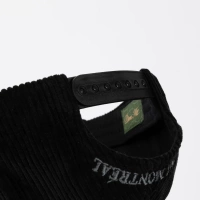 Dime Cord Full Fit Cap (Black)