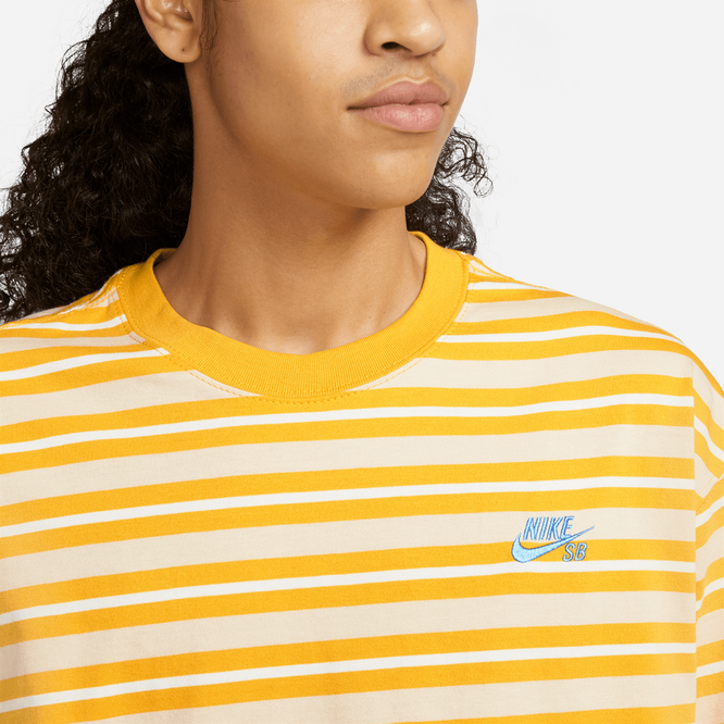 Nike SB Striped Skate Tee (Dark Sulfur / Sanddrift / Sail)