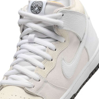 Nike SB x Anithero Dunk High (White / White / Black)