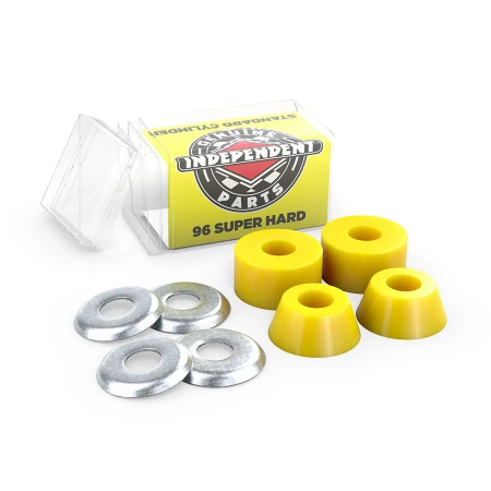 Independent Truck Co. truck tires (Standard Cylinder) 96a Super Hard (Yellow)