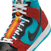 Nike SB Dunk High Decon (Turquoise Blue / Black / Rugged Orange)