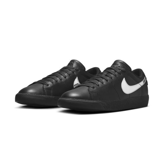 Nike SB x DANCER Zoom Blazer Low QS (Black / Metallic Silver / Black)