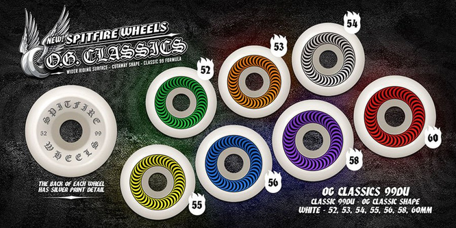 Koła Spitfire Wheels OG Classics 99DU 54 mm