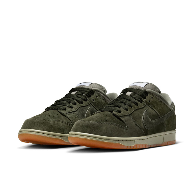 Nike SB Dunk Low Pro B (Sequoia / Light Army / White)