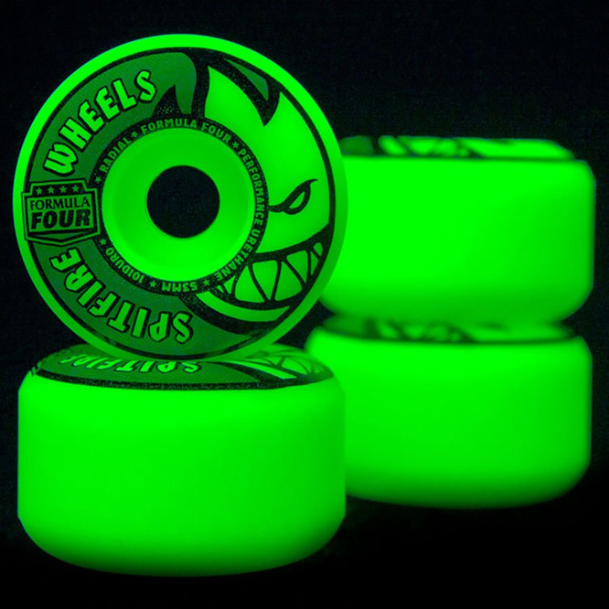 SPITFIRE GLOW FORMULA FOUR STAY LIT CLASSIC 101DU WHEELS 53 MM
