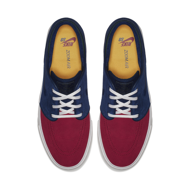 Buty Nike SB Zoom Stefan Janoski (Red Crush / Blue Void / Midnight Green)