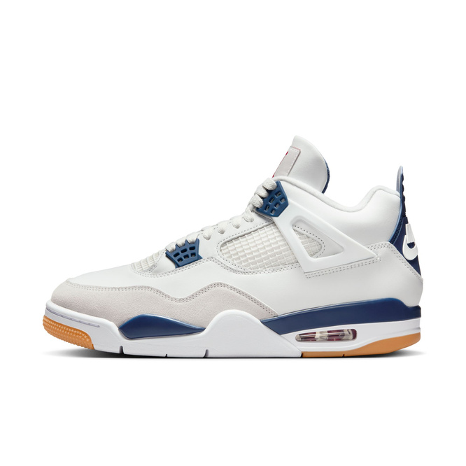 Nike SB x Air Jordan 4 (Summit White / White / Navy / Neutral Grey)