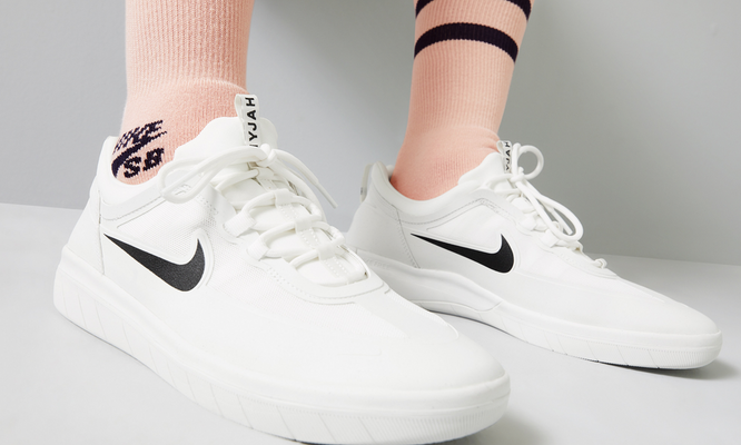 Nike SB Nyjah Free 2.0 (Summit White / Black)