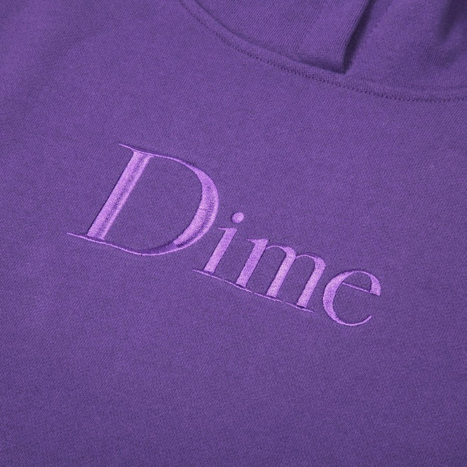 Dime Classic Logo Hoodie (Purple)