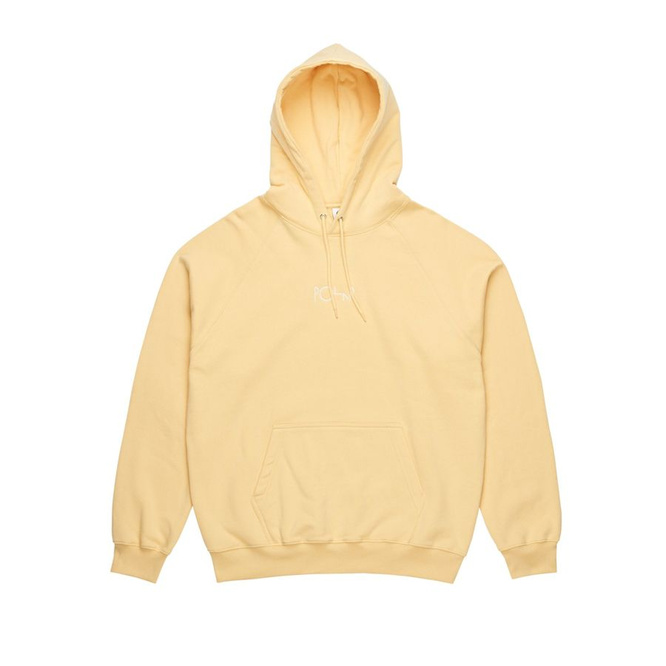 BLUZA Z KAPTUREM POLAR SKATE CO. DEFAULT HOODIE (LIGHT YELLOW)