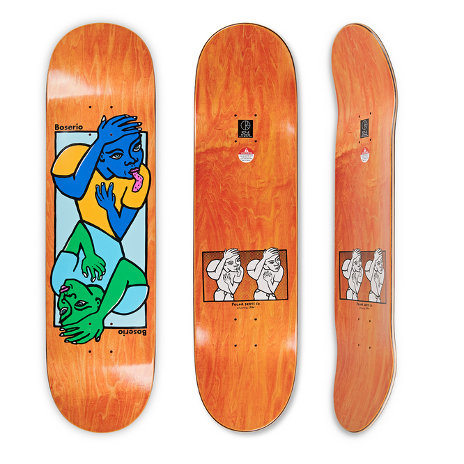 Polar Skate Co. board Nick Boserio Double Head 8.25" / 8.5"