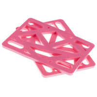 Krooked Skateboards Plastic Truck Pads (1/8" Risers Pads) (Hot Pink)