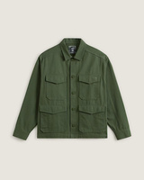 Vans Skate Military Overshirt by Atiba Jefferson (Pine Forest Green)