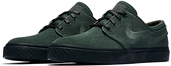 Nike SB Zoom Stefan Janoski shoes (Midnight Green Black)