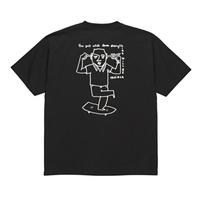 POLAR SKATE CO. T-SHIRT CLICK TEE (BLACK)