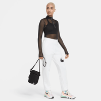 Nike Heritage Crossbody Bag (Black / Black / White)
