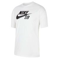 Nike SB Logo Skate Tee (White/Black)