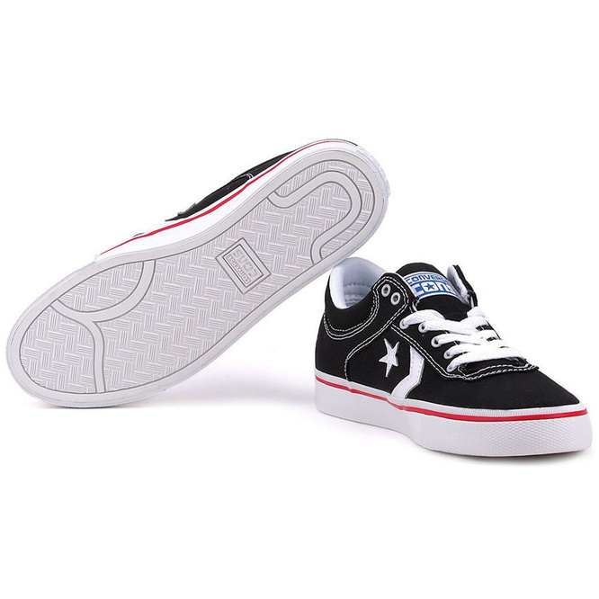 CONVERSE CONS Aero S Black / White / Red shoes