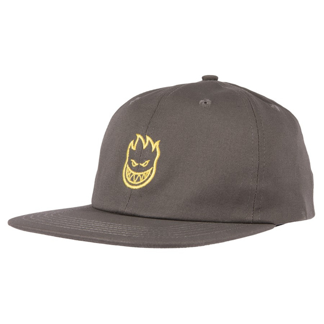 Spitfire Lil Bighead Strapback (Dark Gray/Yellow)