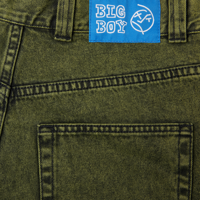 Polar Skate Co. Pants Big Boy Jeans (Green Black)