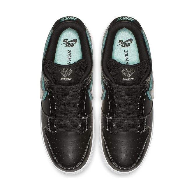 BUTY NIKE SB X DIAMOND ZOOM DUNK LOW PRO OG QS (Black / Chrome / Tropical)