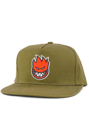 Spitfire Bighead Fill Snapback (Brown / Red)
