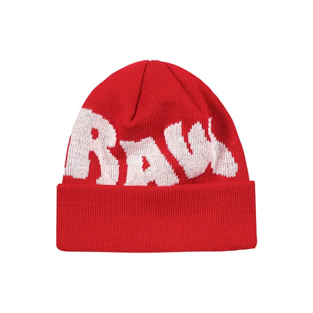 Raw Hide OG Logo Beanie (Red)