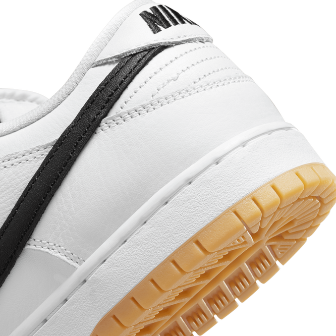 Nike SB Dunk Low Pro ISO (White / Black / Gum Light Brown)