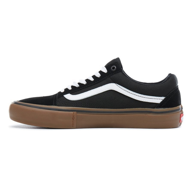 VANS Old Skool Pro (Black / White / Medium Gum)