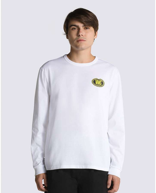 Vans Emblem Skate Classics Off The Wall Longsleeve (White)