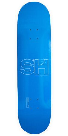 SH QP Logo Blueprint Board (Blue/White)