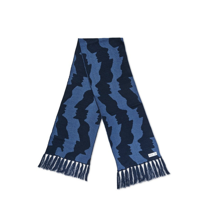 Szalik Polar Skate Co. Faces Scarf (Blue)