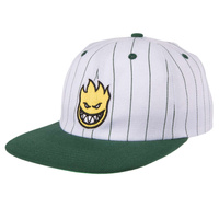 Spitfire Lil Bighead Fill Strapback Pinstripe (White / Green)