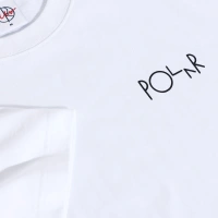 Polar Skate Co. Happy Sad Fill Logo Tee (White)